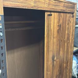 Wood Closet Hanging Rack