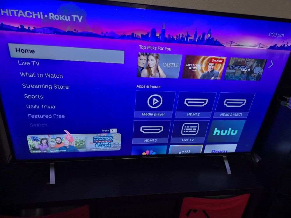 55' Smart Roku Tv