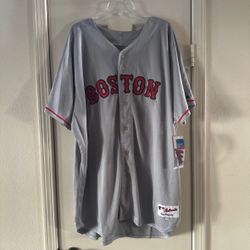 Boston Red Sox Manny Ramirez Baseball Authentic 4XL World Series Jersey