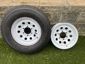 Trailer tire and wheels