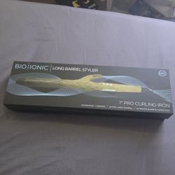 Bio Ionic Long Barrel Styler 1" Pro Curling Iron