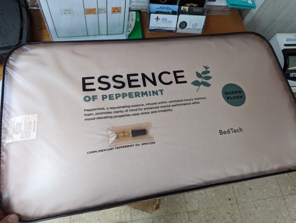 Brand New Memory Foam Peppermint Pillow