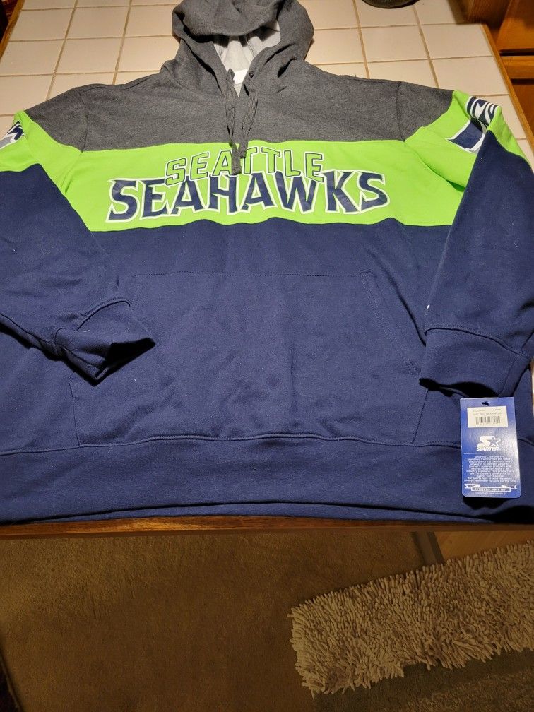 New 3XL Seahawks Hoodie