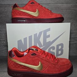 Nike SB Paul Rodriguez Habanero Red Team Red IQ5648-600 Mens Size 12 New In Box