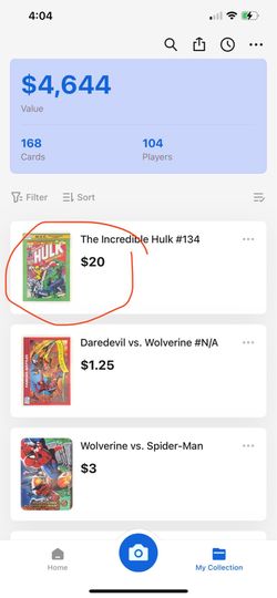 Marvel cards