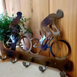 Bicycle Metal Coat Hanging Rack