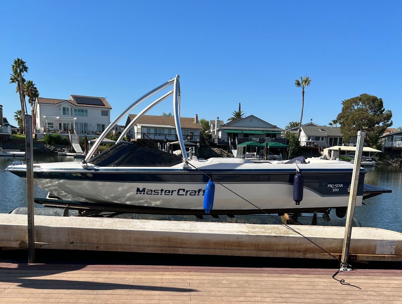 1989 Master Craft Prostar 190