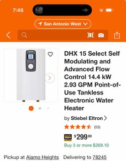 Electric water heater