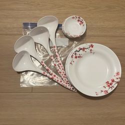 Floral Design Tableware Bundle