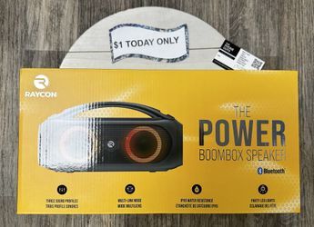 Music on the Go w/ Quality and Sound  🌟 Raycon The Power 🌟 Wireless Bluetooth Speaker