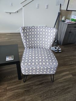Lightweight blue chair
