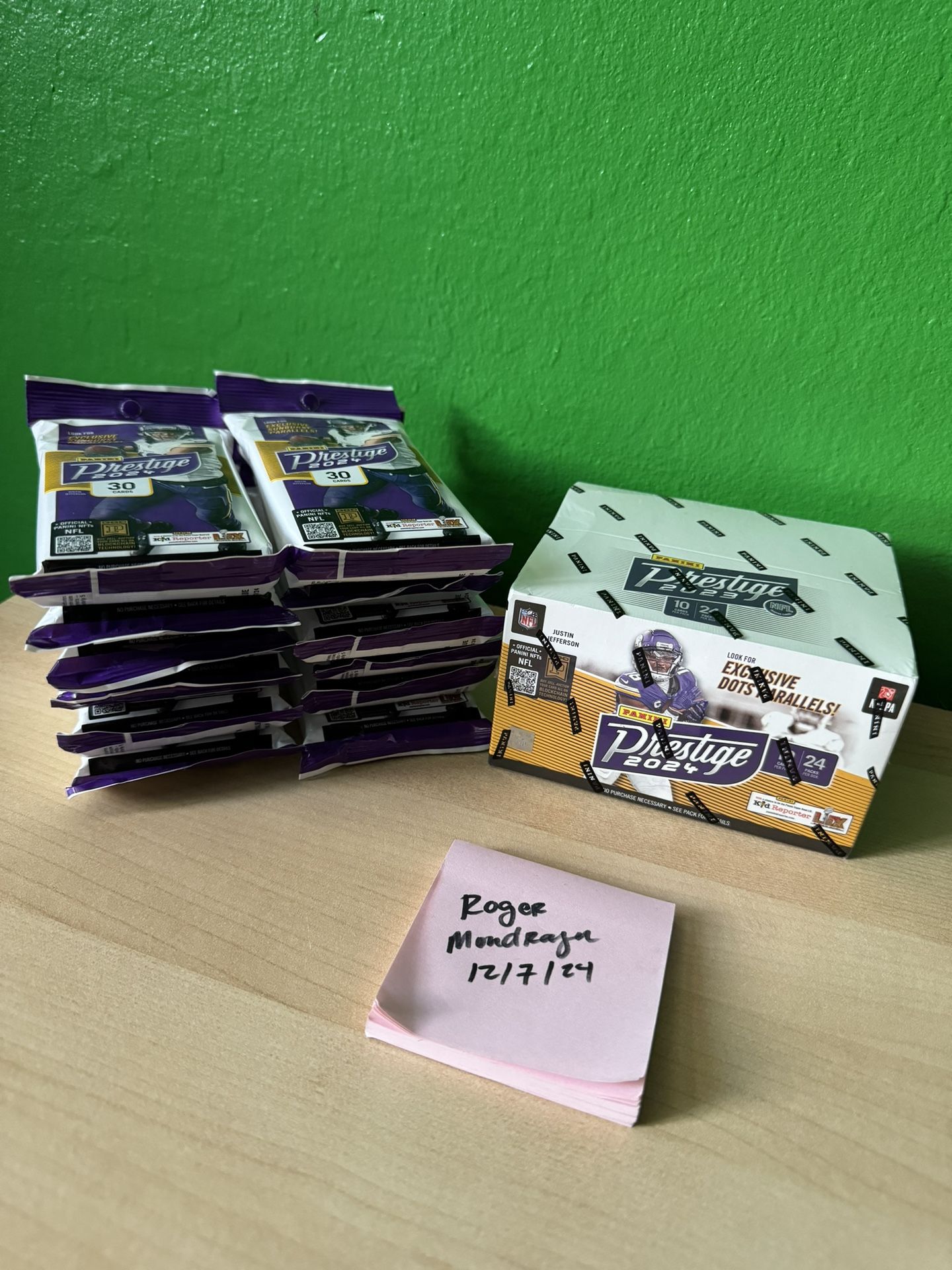 2024 Prestige Football Retail Lot