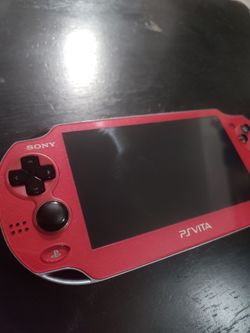 PlayStation Vita 1000 Red and Black OLED Japanese Model - Red PS Vita sale is final