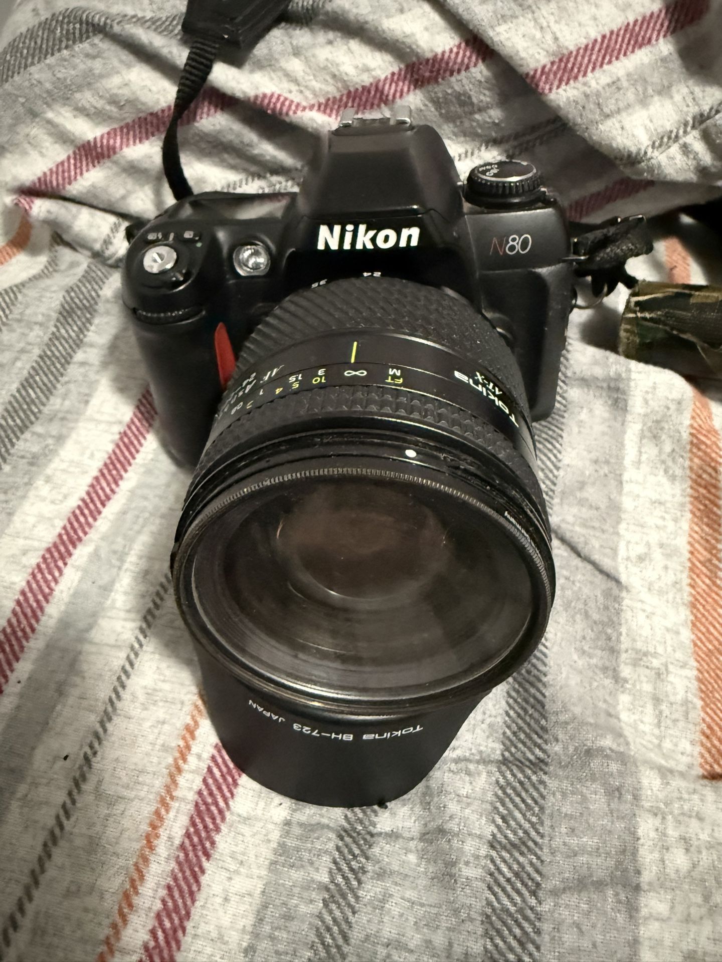 *Nikon N80 Film Camera With 24-200mm Lens*