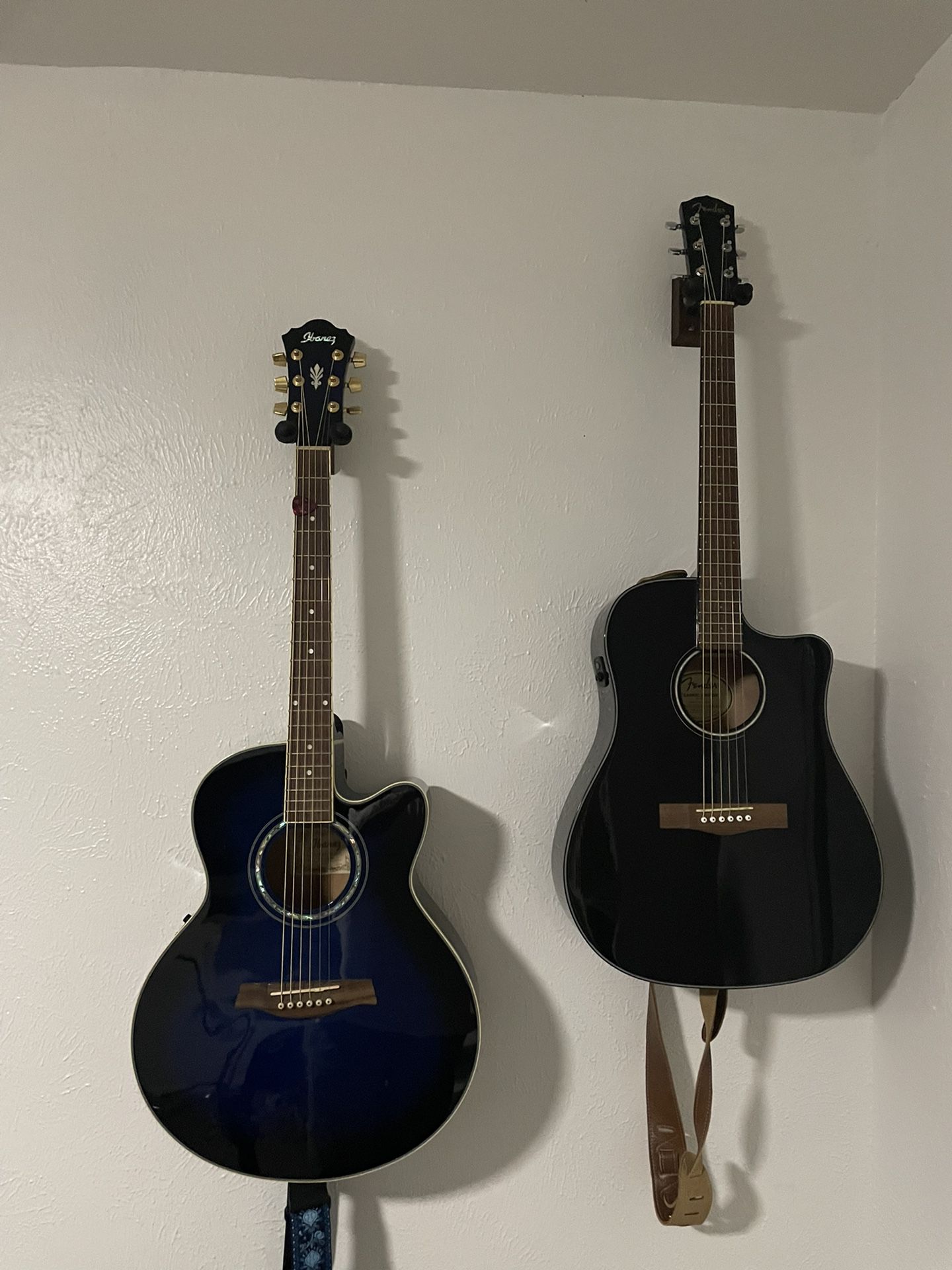 Ibanez And Fender Acoustics