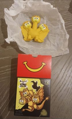 Toy #2 Keroppi x King Ghidorah limited-edition Hello Kitty & Friends x Godzilla McDonald's 2026