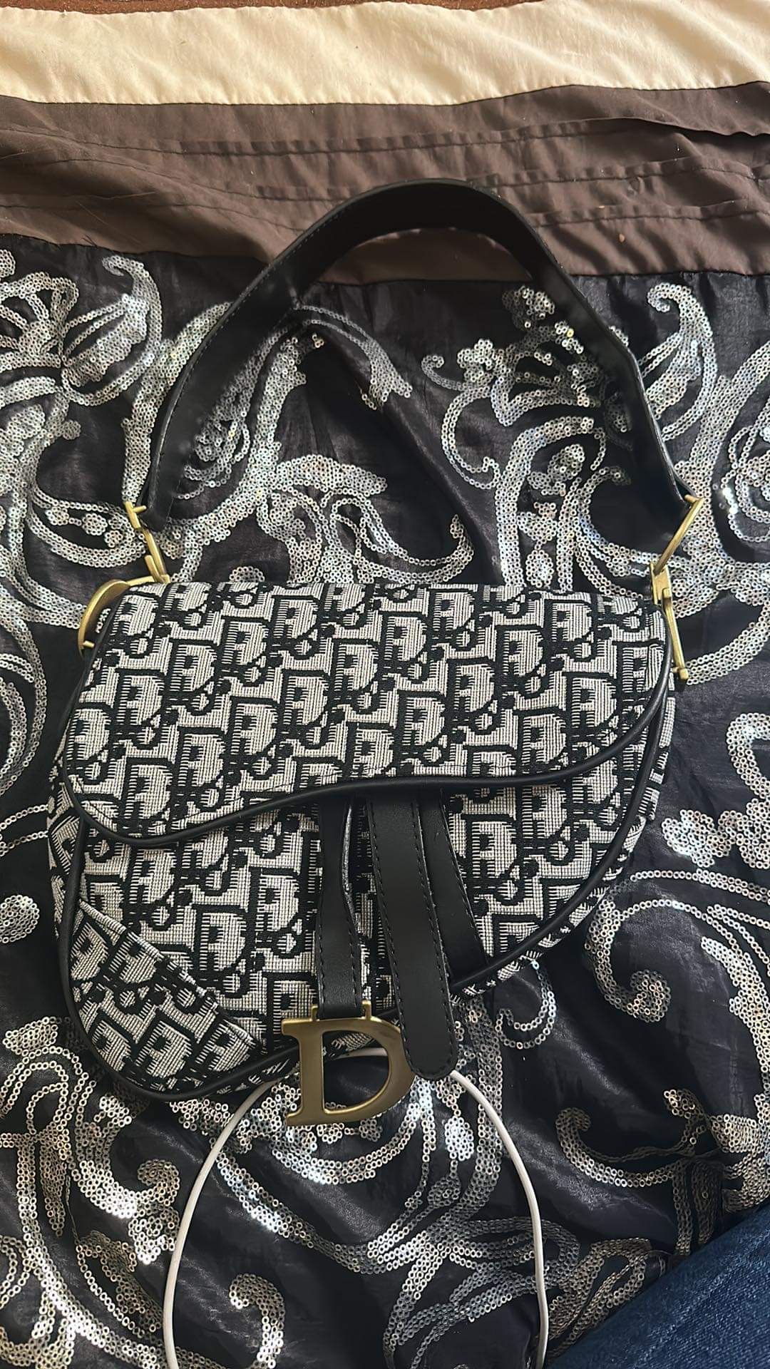 Black Dior Bag