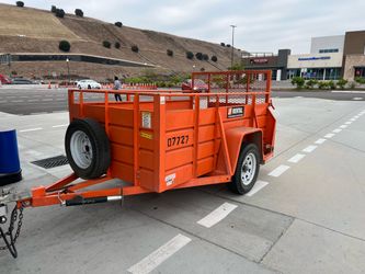2023 5x8 best manufacturing utility box trailer