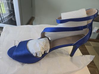 Beautiful Blue Shoes Brand New Size 10