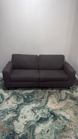 Grey Linen Couch