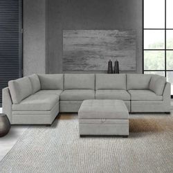 6 Piece Thomasville Modular Couch 