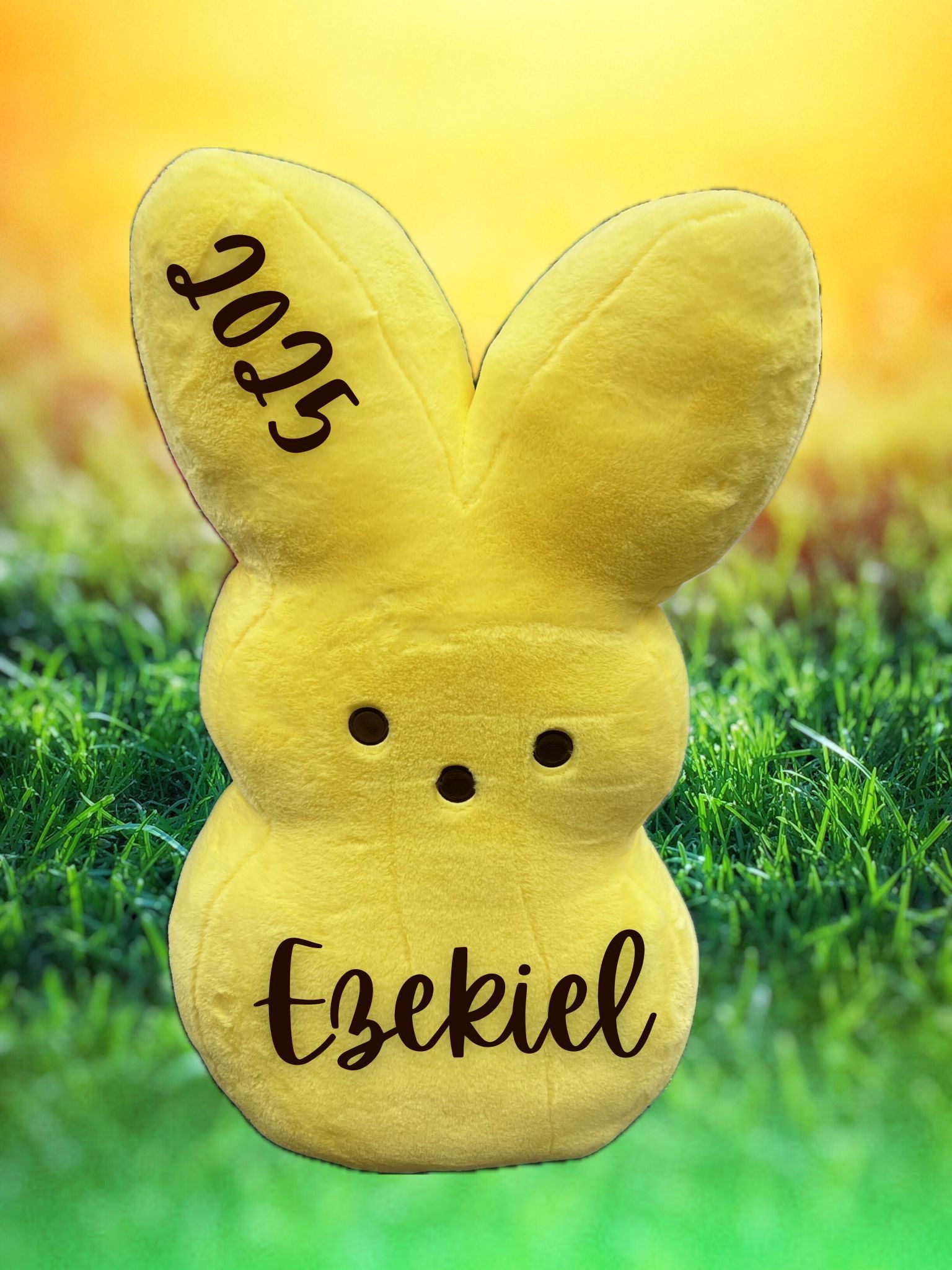 CUSTOMIZED JUMBO PEEPS PLUSHY!!!!!