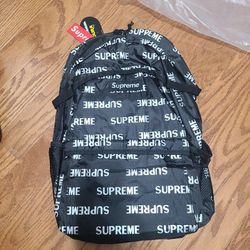 Supreme 3M Reflective Repeat Backpack Vintage Logo for Sale in