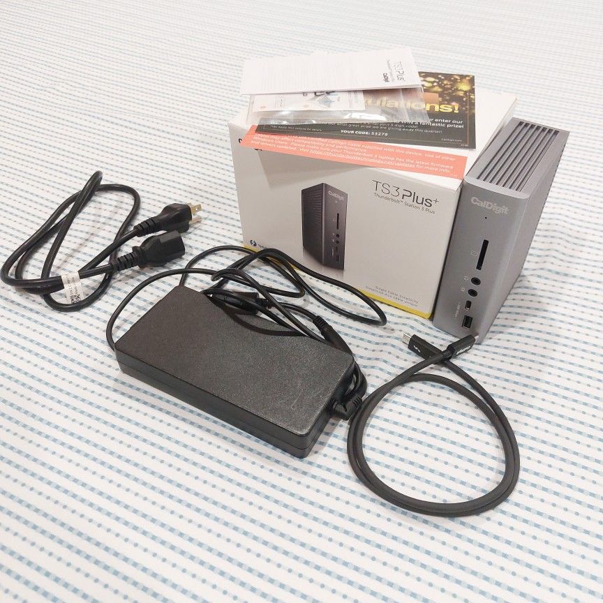 CalDigit TS3 Plus Thunderbolt Dock USB Docking Station