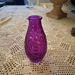Purple vase