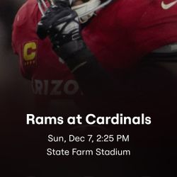 Arizona Cardinals Vs Rams