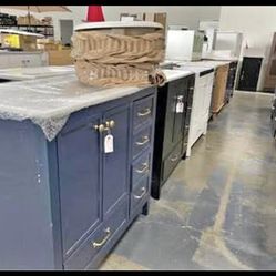 $295 All Size 36” Solid Wood Frame Bathroom Vanity with Sink