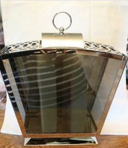 Partylite Silver Carriage Lantern