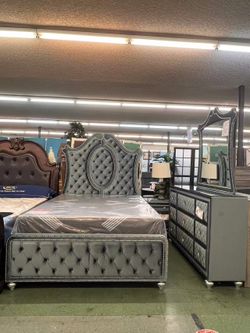🔥Flash Deal🔥Brand New 6pc Queen Bedroom Set $1599, Fast Delivery Available, Payment available