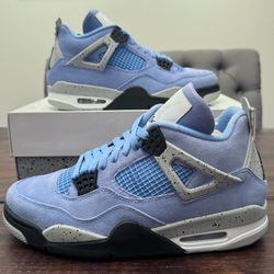 Air Jordan 4 Retro UNC University Blue Shoes