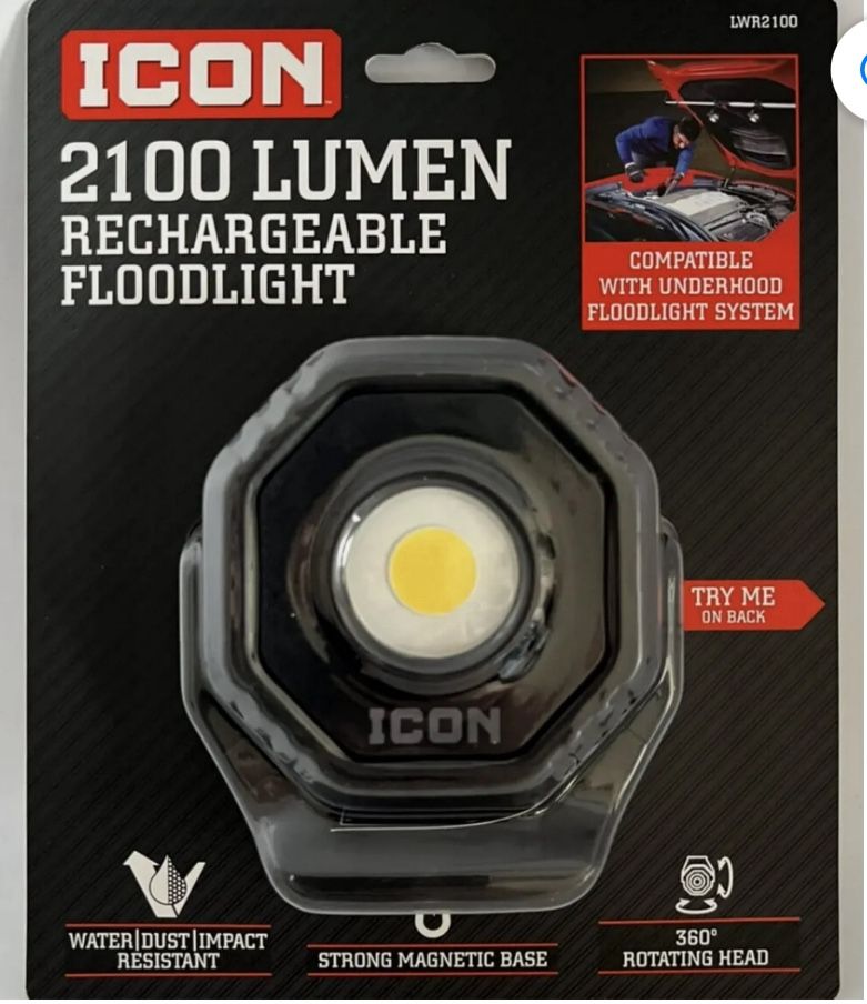 2100 Lumen Rechargeable FloodLight