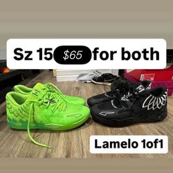 Puma Lamelo Size 15 Men Both For $65