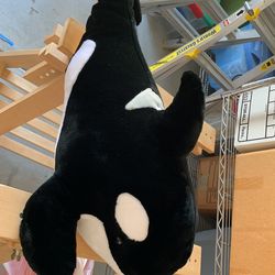 Large Orca Stuffed Animal 