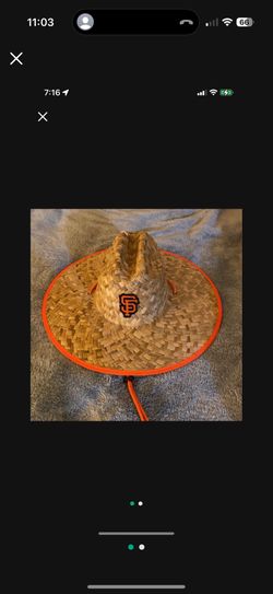 San Francisco Giants Straw hat