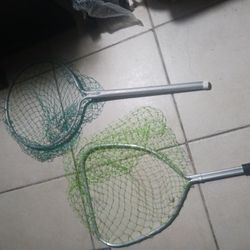 2 GOOD FISH NETS ETC 10 BOTH FIRM