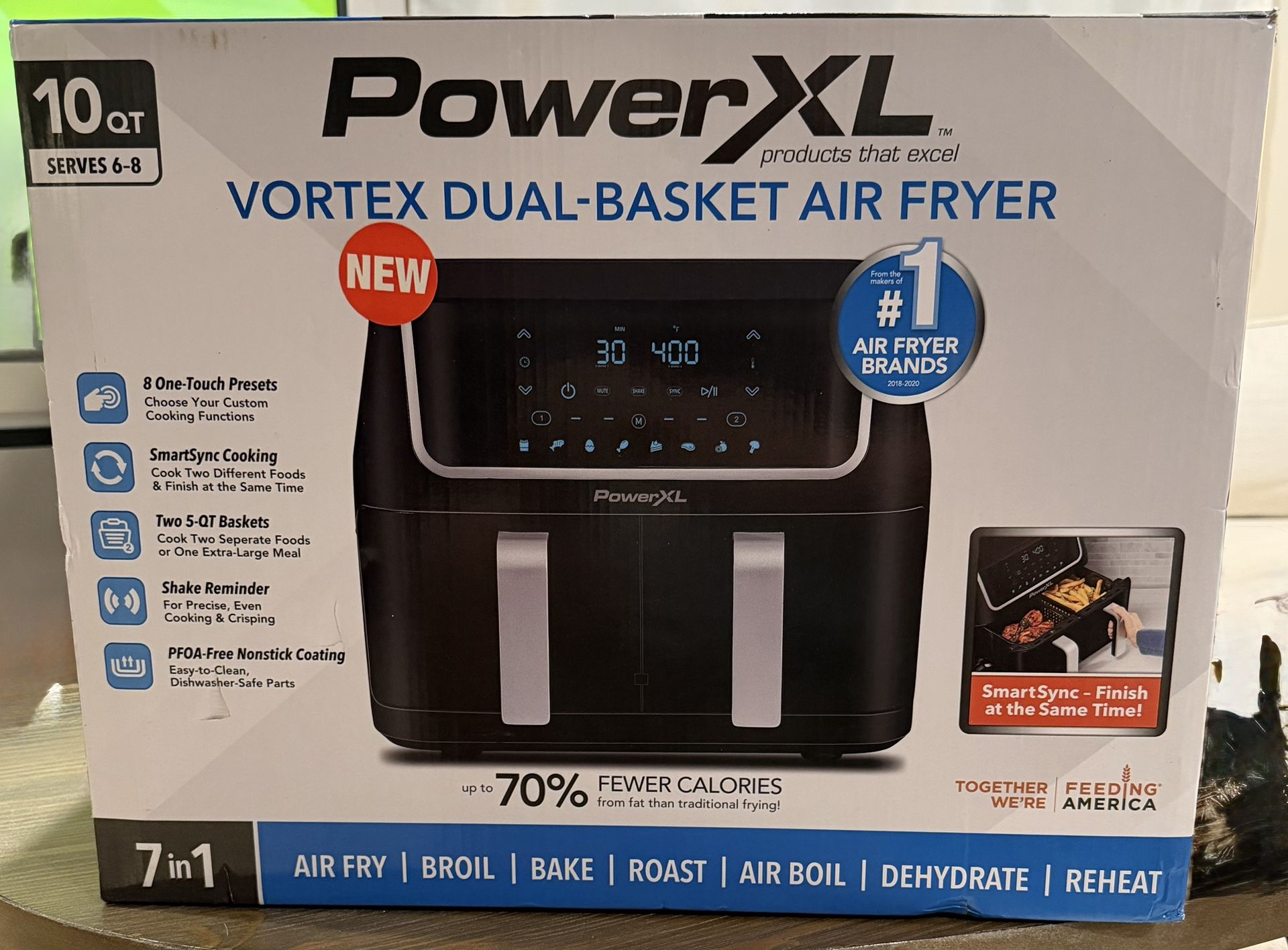 Air Fryer And Coffee Maker