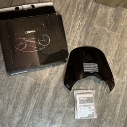 Puig Hi-Tech Parts Dark Smoke New Generation Naked Sport Windshield—3175F