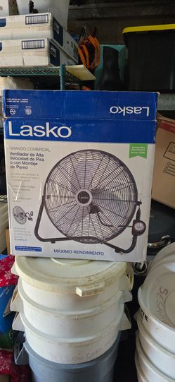 NEW LASKO HIGH VELOCITY COMMERCIAL GRADE FAN.