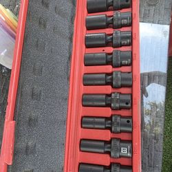 Drive Deep Universal Impact Sockets Set