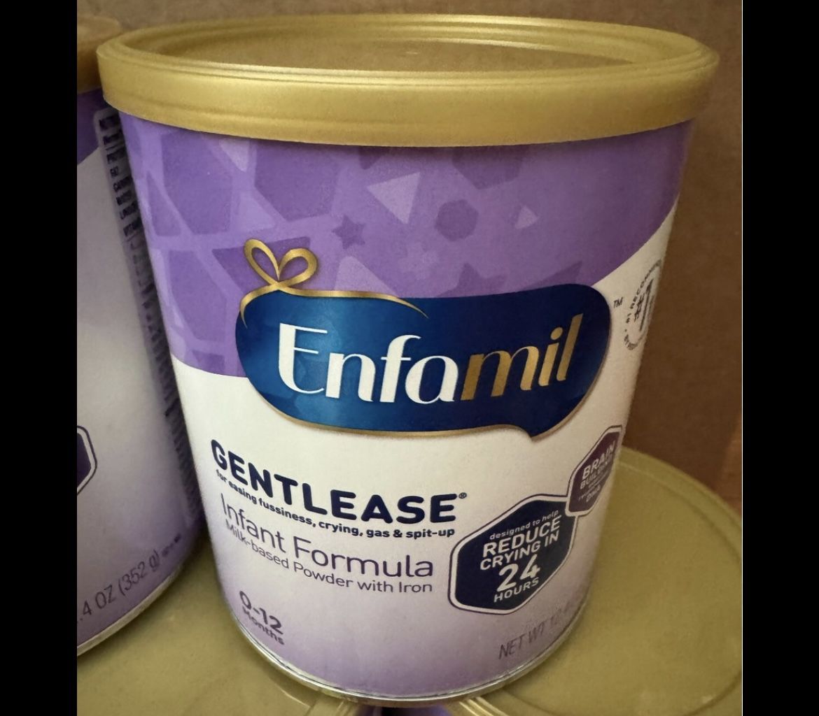 Purple Enfamil Gentlease