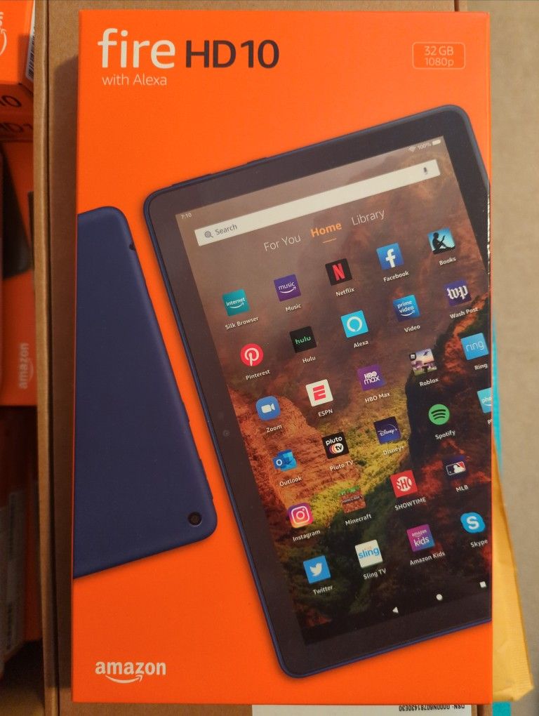 Newest version Fire HD 10 tablet (11 th Gen) multiple colors available - NEW & SEALED