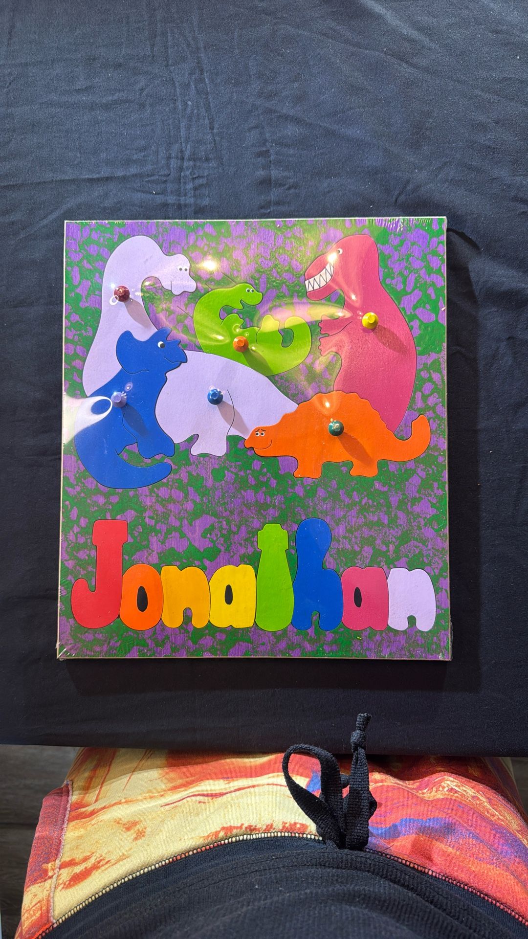 Every Buddies Puzzles Wooden Name Puzzle Johnathan