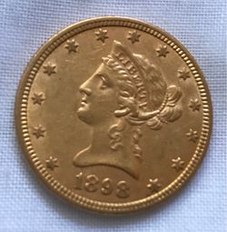 1898 Liberty Head $10 Gold Eagle