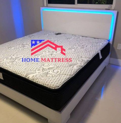 Bed Frame Cama Nueva - No Incluye Colchón Mattress