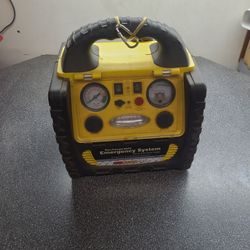 Roadside emergency jump starter.