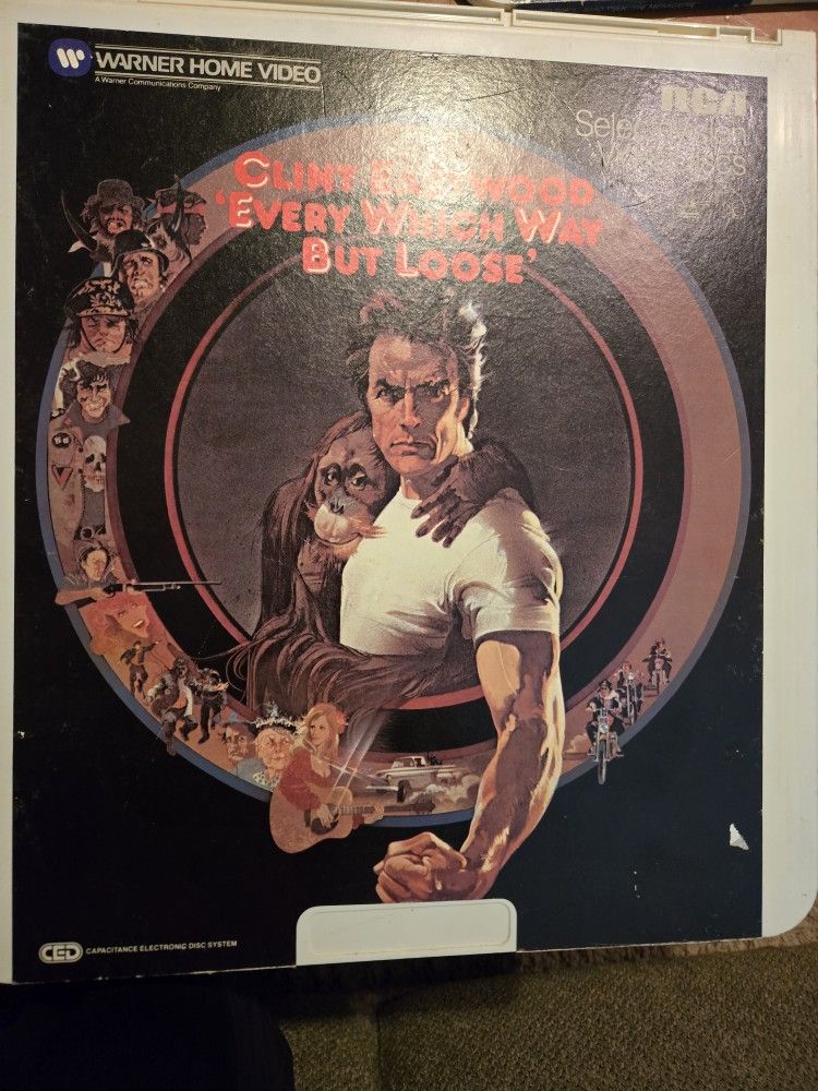 3 Vintage Video Disc's Of Vintage Movies 